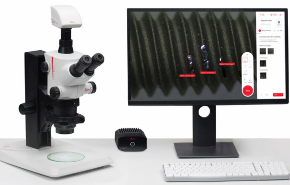 Leica 用于可追溯显微镜检查的智能设备 Exalta